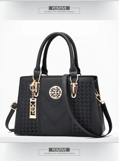 New Famous Designer Brand Bags Women Leather Handbags Luxury Ladies Hand Bags Purse Fashion Shoulder Bags Gift