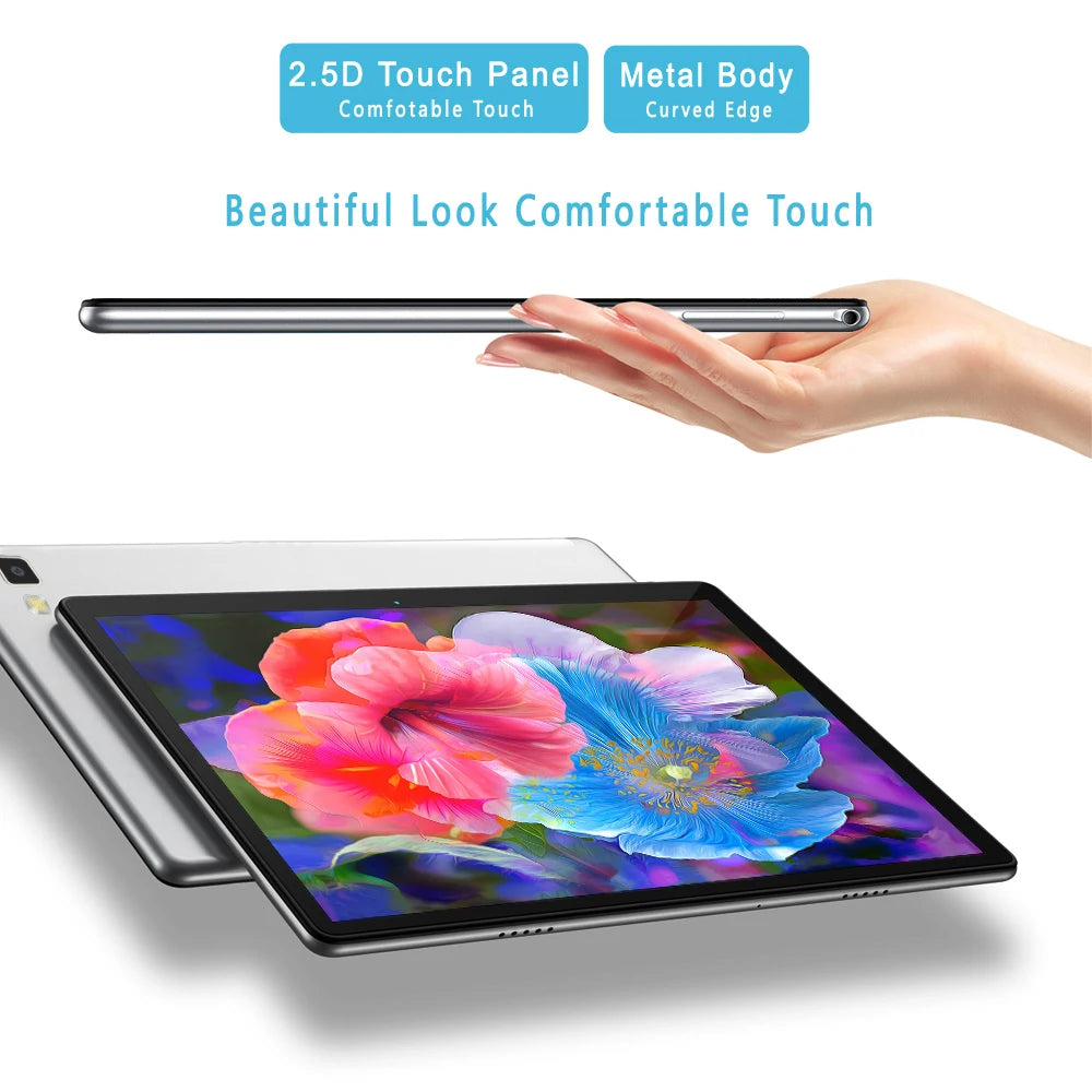 Global Version BDF G10 Android13 Tablet 10.1 Inch 8GB/128GB Tablets Octa Core 3G 4G Lte WiFi Bluetooth