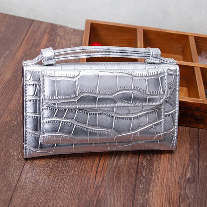 Luxury Snake Pattern Chain Flap Handbags Evening Clutches Crossbody Messenger Shoulder Bags Women Female Ladies Luxurious Purses