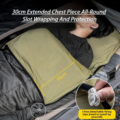 HIKEMAN Ultralight Portable Camping Sleeping Bag Liner Elastic Envelope Style for Adults Outdoor Hiking Washable Hotel Use