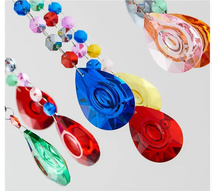 Modern Makaron Colorful Crystal Chandelier Lights Crystal Decora Lighting AC Guaranteed 100% Crystal Pendant Lamp