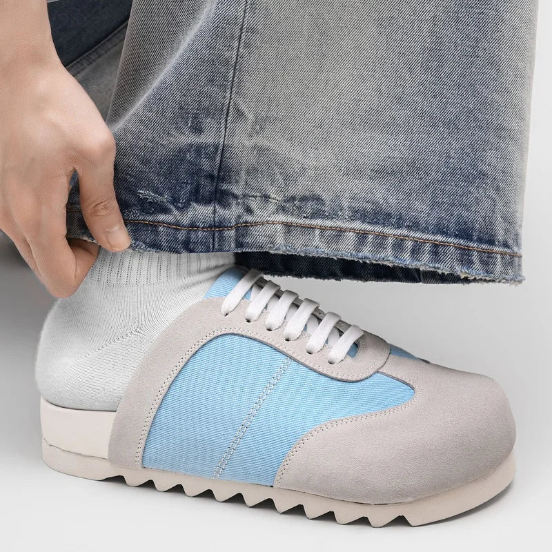 DIMANYU Men's Slip-On Outdoor Slippers  2026 New Fashion Mule Shoes Men Thick Sole Mixed Color Casual Men's Slippers