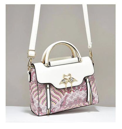 New Women bag  for shoulder bag leather handbag sac a main femme luxury designer Carrying a ox-skin bag under one shoulder bag