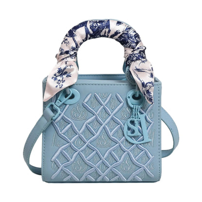 Luxury 2025 New Versatile Craftsmanship Embroidery Concubine Bag Handbag, Women's Crossbody Bag