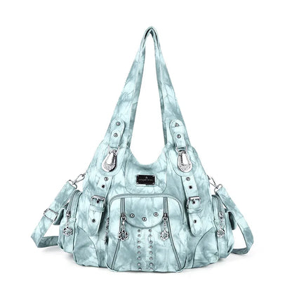 Angel Kiss Bag Women Fashion Handbags Women Shoulder Bags PU Leather Handbag Female Satchel Shoulder Purse Bag Bolsa Feminina