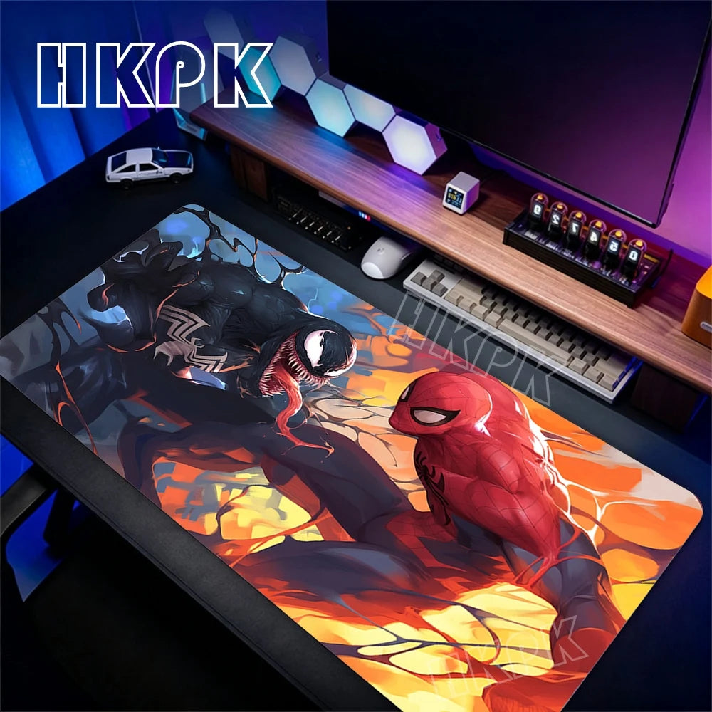 90x40cm Mouse Pad Gaming Large Dywan Gamer Keyboard HD Desk Mat Non-Slip Rubber Table Carpet Mousepad Venoms XXL For Computer