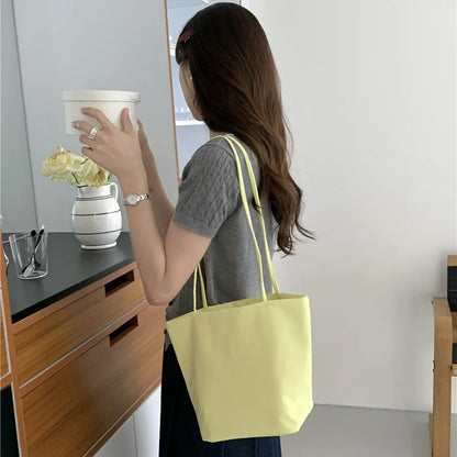 Casual Nylon Bucket Bags for Women Shoulder Bag Fashion Soft Women Bag NEW Tote Purses and Handbags Female Shopper Commuter Bags