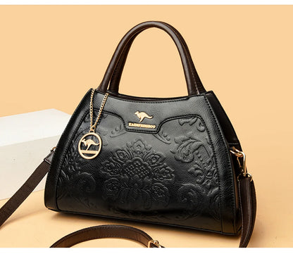 New Women Bag Luxury Designer Cowhide Handbags for Women Famous Brands Crossbody bag for Women Leather Shoulder Bags Sac a main