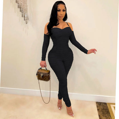 Jumpsuits Women Jumpsuit Birthday Outfits Women Jumpsuit Woman 2022 Club Outfits for Woman One Pieces Rompers Sexy Outfit Club