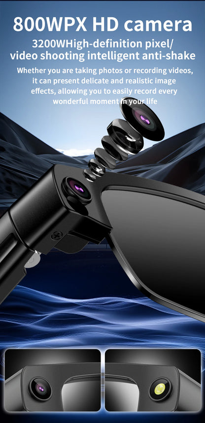 2026 4K Smart Glasses AI Translation Color-changing Lenses High-definition Voice Call Music Local Open-ear Audio Smart  Glasses