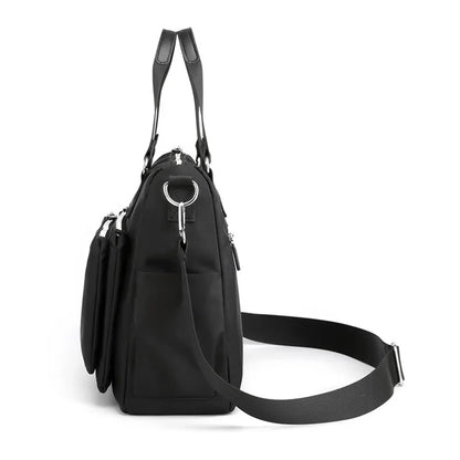 High-grade fabrics,Women's Shoulder bag Female Top-Handle bag Handbag Waterproof Nylon CrossBody Bag Ladies Messenger Bag