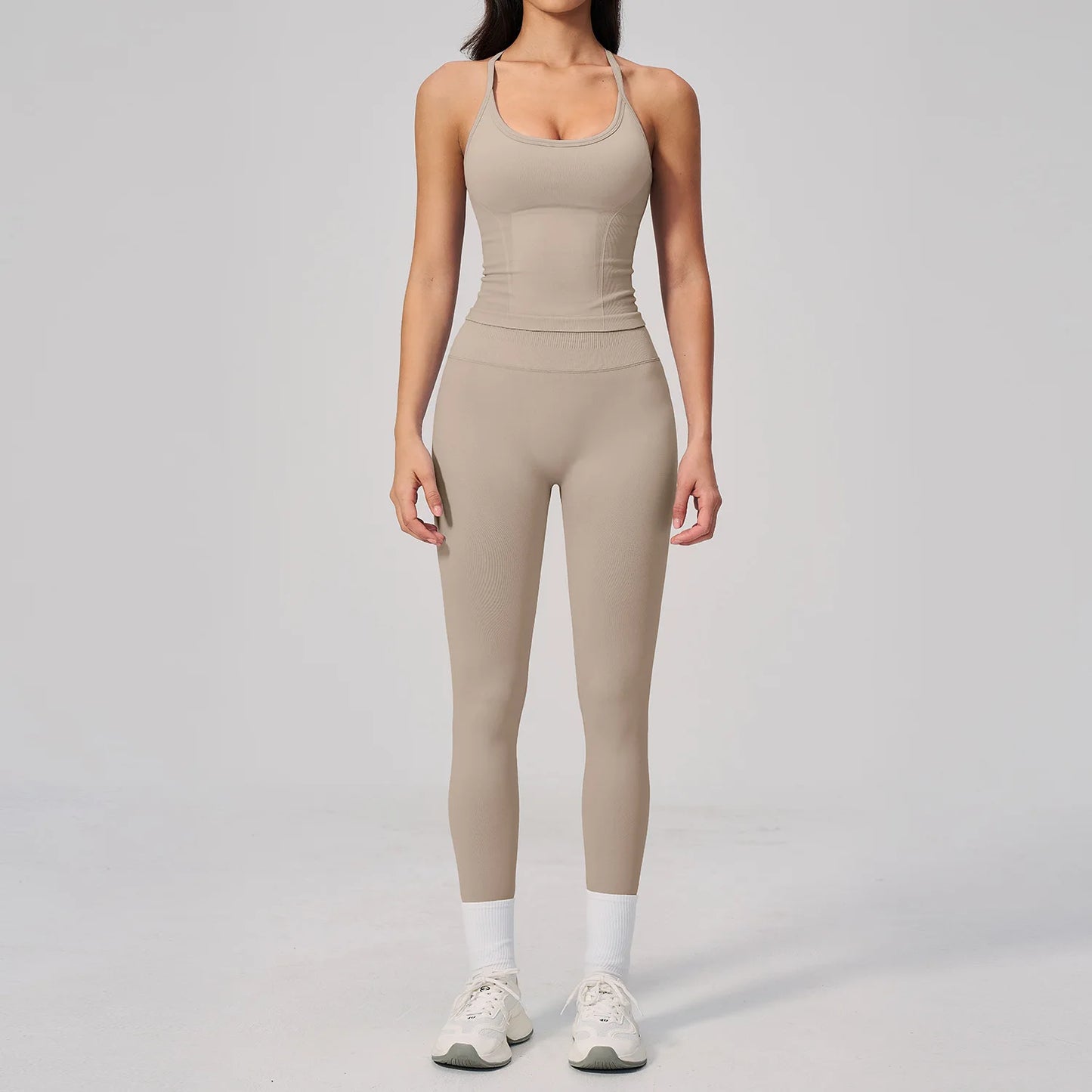 Fitness Suit 2PCS Women's Tracksuit Yoga Set Sports Outfits Gym Clothes Running Push Up Sportswear Female Workout Yoga Clothes