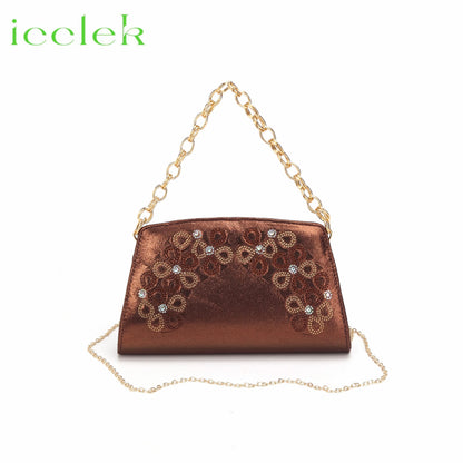 New Fashionable Coffee Color Peep Toe Ladies Shoes Matching Bag Set For Nigerian Women Wedding Party Pump