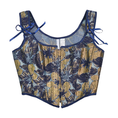 Lolita Tanks Corset Sexy Slimming Bandage Shapewear Women Evening Party Elegant Retro Bustier Top Streetwear Woman Clothes