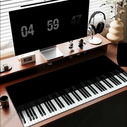 Trend Vintage Music Notes Piano Gaming Mouse Pad PC Laptop Gamer Mousepad Anime Antislip Mat Keyboard Desk Mat For Overwatch