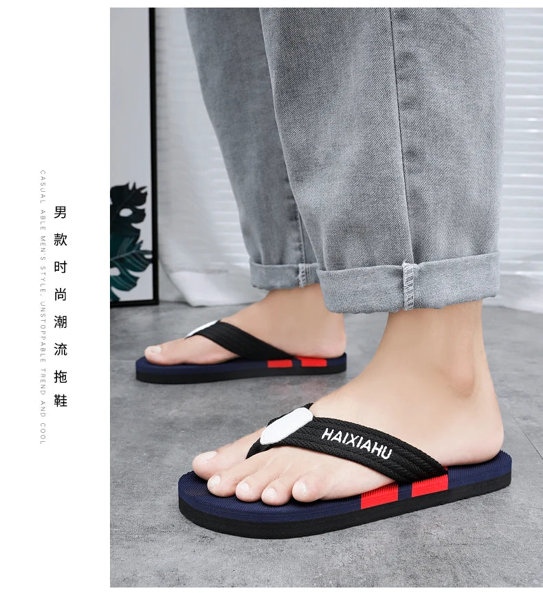 Men's Summer Flip Flops EVA Non Slip Slippers Soft High Quality Sandals Beach Indoor Slides Ultralight Fashion Orginal Shoes