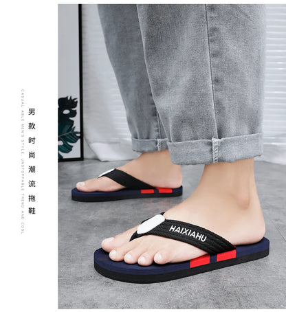 Men's Summer Flip Flops EVA Non Slip Slippers Soft High Quality Sandals Beach Indoor Slides Ultralight Fashion Orginal Shoes