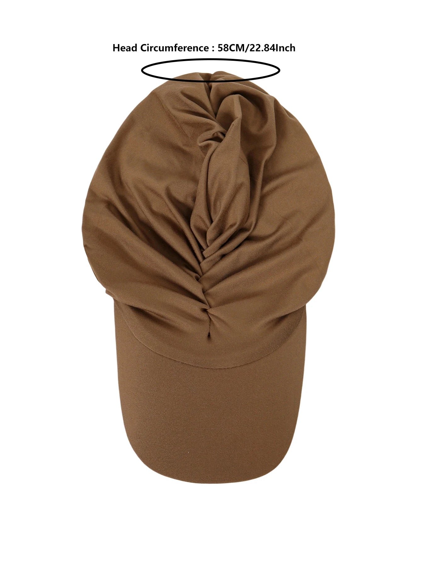 New Wide Brim Headwraps Hat for Women Muslim Turban Cap Multicolor Pullover Bonnet Travel Beanies Sun Hat Hair Loss Fashion
