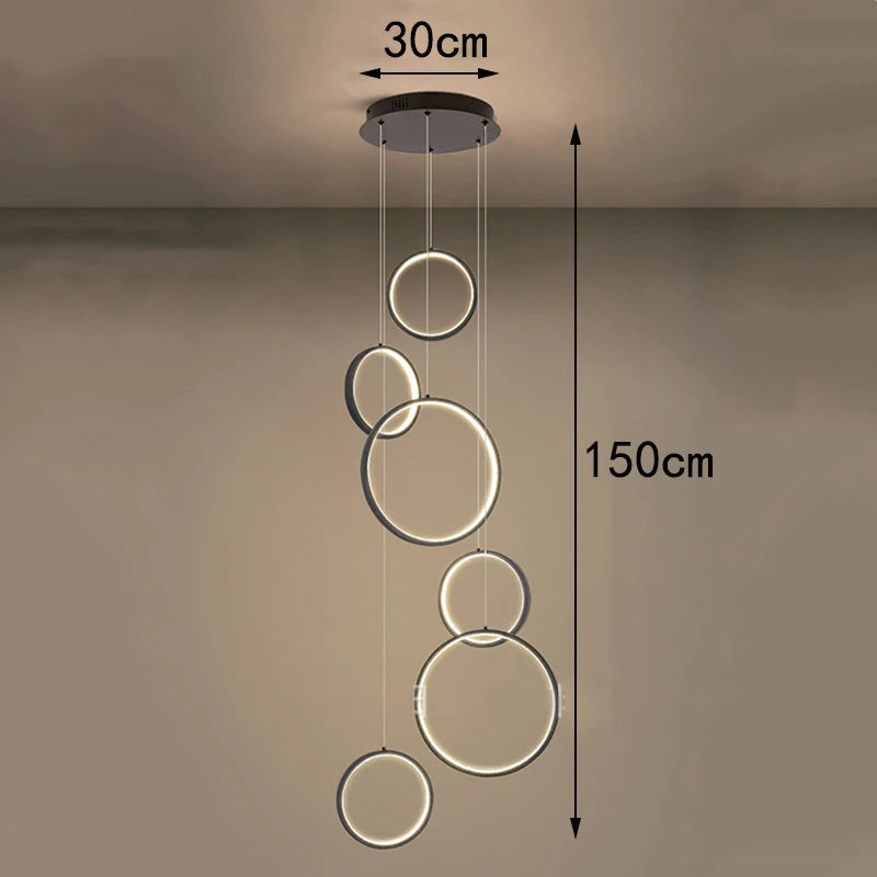 Modern Dining Room Pendant Lights Indoor Lighting Ceiling Lamp Hanging Light LED Chandelier Decorative Interior Lighting