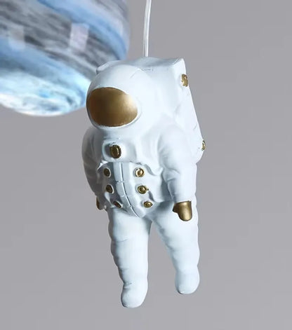 Children's Room Lamp Nordic Modern Pendant Lights Kids LED Ceiling Chandelier Living Room Bedroom Astronaut Hanging Home Decor
