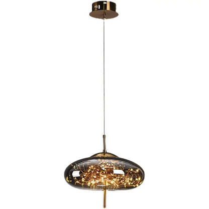 Modern Led Pendant Lamp Glass Ceiling Hanging Lights Fixture Luminaire Chandeliers Lustres Suspension Luminaire Bedroom Decor