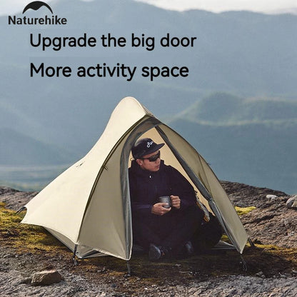 Naturehike Cloud Up Pro Tent Ultralight 1.36kg 1-2 Person 20D Waterproof Three Seasons for Camping Outdoor Hiking Backpack Tent