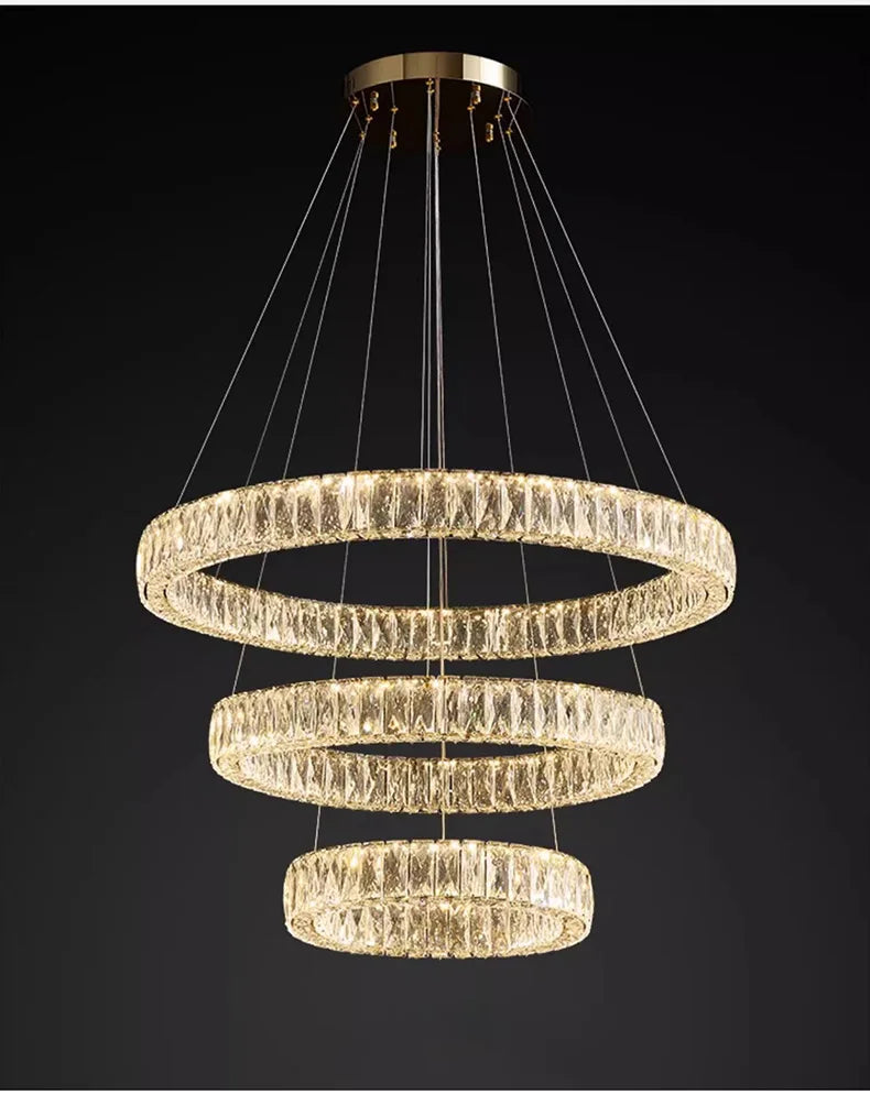 Luxury Crystal Chandeliers Dining Table Light Chandelier Ceiling Light Fixtures Lighting for Living Room Chandeliers Lights Lamp