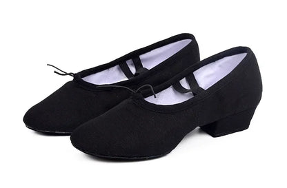 Ballet Dance Shoes Women Teacher Stage Training Shoes Soft Sole Slippers Yoga Belly Practice Shoes Girls Jazz Dancing Shoes