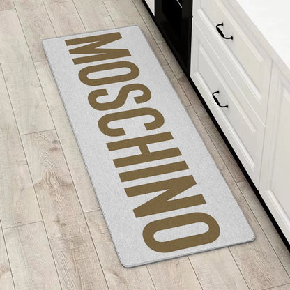 Entrance Front Door Doormat For M-M-Moschino Non-slip Kitchen Rug Living Room Rugs Balcony Bathroom Foot Mat Floor Mats Carpet