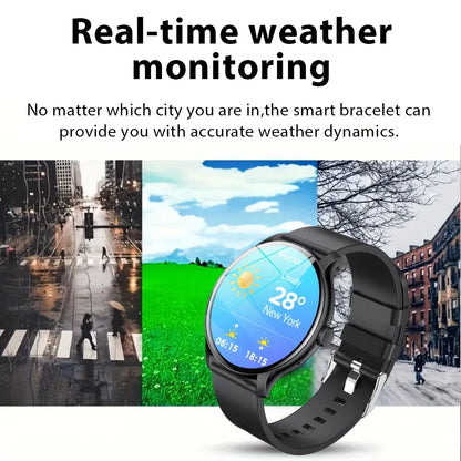 2026 New Smart Watch 1.52" HD Display Bluetooth Call Fitness Tracker Heart Rate Monitor Remote Camera Music Control Gift Sport