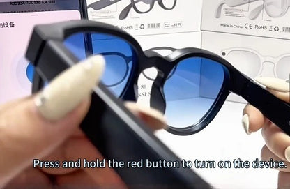 Smart Glasses Color-changing Lens AI Image Recognition Dialogue Simultaneous Interpretation Anti-shake Camera Glasses Gifts