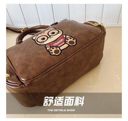 Fashion Luxury Brand Ladies Shoulder Bag Cartoon Bear Women's Crossbody Bag High Quality Tote Bag Waterproof Women's Hanbags