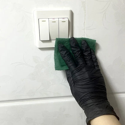 20/50/100PCS Black Nitrile Waterproof Gloves Dish Washing Kitchen Household Gloves Dog Wash Glove For Food Working Gloves