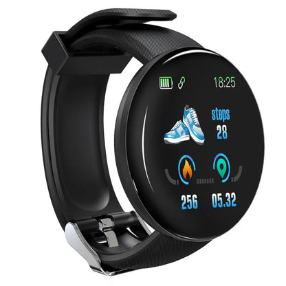 D18 Smart Watch Men Women Smartwatch Blood Pressure Waterproof Digital Watches Sports Fitness Tracker Watch for Apple Watch Band