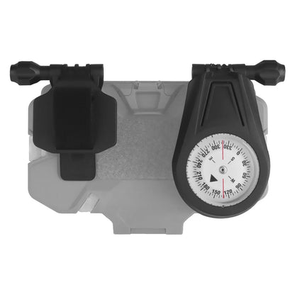 Tactical Militar Outdoor Survival Compass for MOLLE Mobile Phone Holder Navigation Board Foldable Admin Panel Hunting Vest Gear
