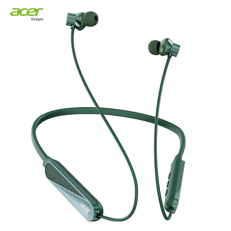 Acer Ohr561 Wireless Neckband Bluetooth Headphones, In-Ear Design, Comfortable to Wear, Bluetooth 5.4 Chip with Low Power Consumption, 20 Hours of Long-Lasting Battery Life, Dedicated for Sports and Running