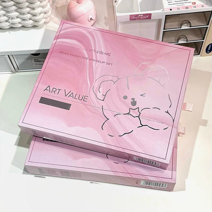 Bear Paradise Full Makeup Set - All-in-One Kit, Long-Lasting Natural Finish for Everyday & Glam Looks