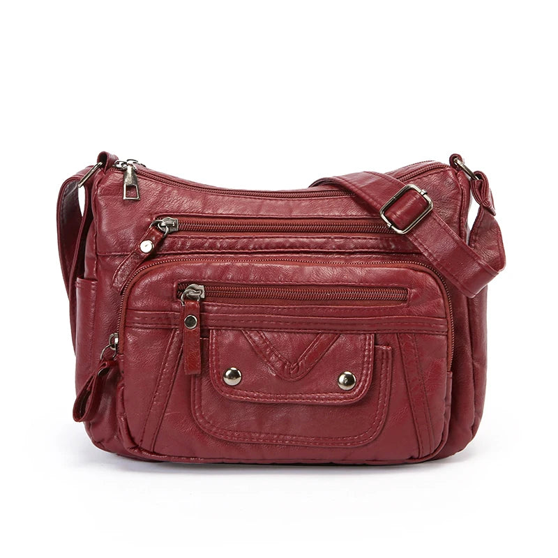 High Quality Leather Handbags Women Bags Luxury Brand Designer Shoulder Crossbody Hand Bags for Women 2024 Purses and Handbags
