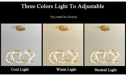 Modern Nordic LED Pendant Lights Minimalist Luxury Lamps for Living Dining BedRoom Home Decoration