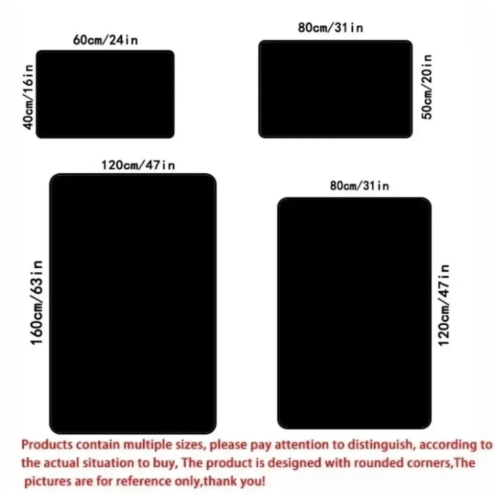 DJ Screen Record Music Carpet Rug Floor Mat for Living Room Sofa Home Bedroom Kitchen Doormat Decor Home Bedroom Decor Rugs