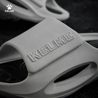 KELEME Summer Men's Slippers Super Soft EVA Slip-on Slippers For Men Fashion Wear-resistant Platform Outdoor Beach Shoes 2023