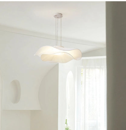 Modern Simple Fabric Led Pendant Lights Dining Room Nordic Chandelier Lamp Bar Hanging Lamp Home Decor Dimmable Light Lamparas