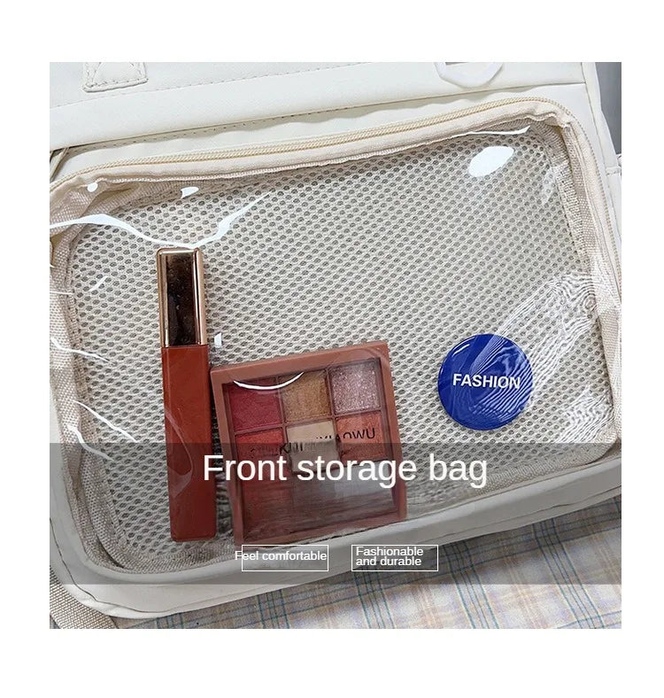 Japanese Style Kawaii Itabag For Dolls Large Handbags New Nylon School Bags For Teenage Girls Tote Shoulder Bag JK Crossbody Bag