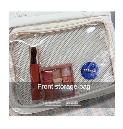 Japanese Style Kawaii Itabag For Dolls Large Handbags New Nylon School Bags For Teenage Girls Tote Shoulder Bag JK Crossbody Bag