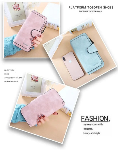 Winnie the Pooh Long Zip Wallet Multi-Card Cute Cartoon Pattern Soft Texture Wallet for Women Large Capacity Lady Clutch Bag