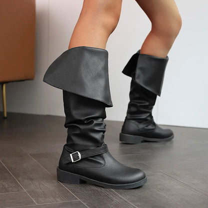 Medieval Leather Boots Jack Sparrow Renaissance Half Haddock Shoes Footwear Larp Pirate Warrior Vintage Jackboot For Adult