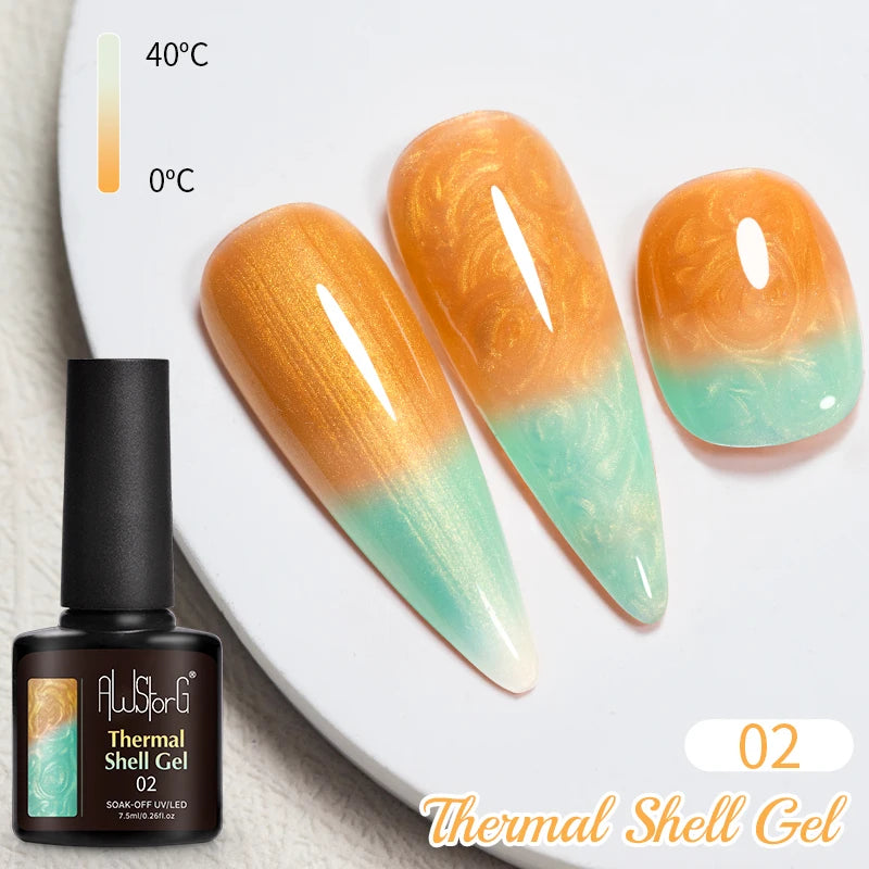 7.5ml Golden Light  Magnetic Gel Golden Gems Magnetic Gel Nail Polish Cat Nail Sparkling Glitter Semi Permanent Varnish