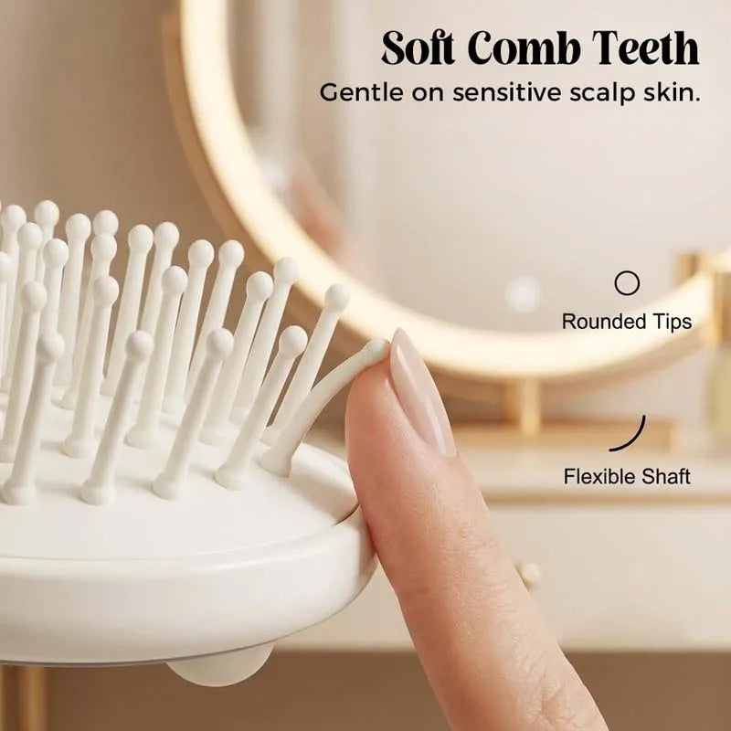 Hair Care Spray Massage Comb Vibration Scalp Massage Hairbrush Head Massager Hair Sprayer Atomizing Brush Hair Oil Applicator