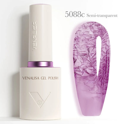Venalisa 10ml HEMA TPO Free Red Cat Eye Gel Polish Soak Off UV LED Magnetic Nail Polish Diamond Top Long Wear Gel Varnish