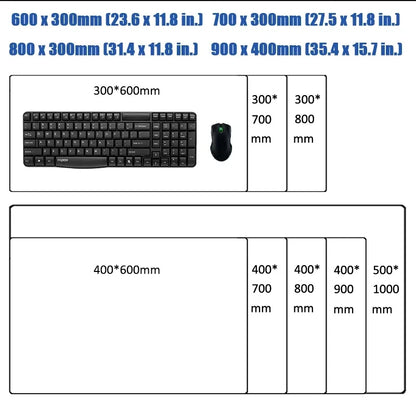Anime HD Print Mouse Pad Bocchi The Rock Large Gaming Mousepad Rubber Computer Mouse Mat Gamer Locking Edge Accessories Non-slip